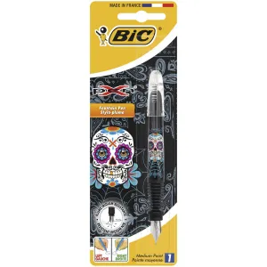 Plnicí pero Bic X Pen Decors Skull (8794074)
