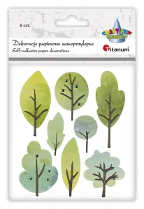 Titanum Craft-Fun Series papírové ozdoby 3D stromky (7520)