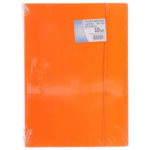 Kartonový pořadač s gumičkou Kreska JK A4 barva: mix 250g 210mm x 297mm