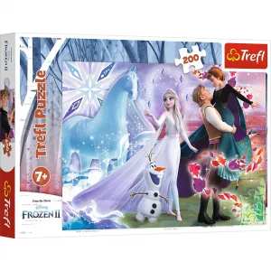 Trefl puzzle Frozen 2 Kouzelný svět sester 200 el. (13265)