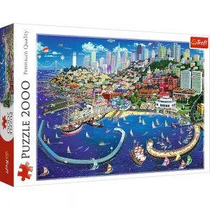 Trefl Puzzle San Francisco Bay 2000 el. (27107)