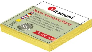 Titanové samolepicí bankovky žluté 100k 76mm x 76mm (S-2003)