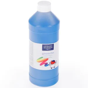 Plakátové barvy Lefranc&Bourgeois barva: modrá 1000ml 1 barva. (188518)