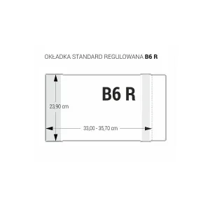 Biurfol B6R B6 kryt 239mm x 330-357mm (OZB-42)