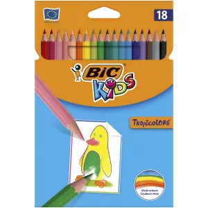 Bic Kids Tropicolors 2 18 barevných pastelek (832567)