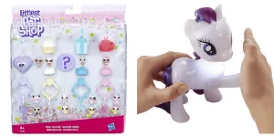 PROMOTION balíček Hasbro E0400+ MLP C0720 Lps Lukrowi Zwier set +My Little Pony Luminous Hooves