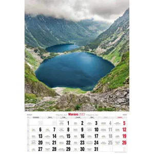 Nástěnný kalendář Avanti s pruhy 285 mm x 420 mm (5901769620827)