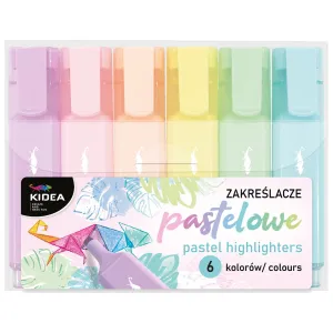 Zvýrazňovač Kidea Pastel, mix (ZP6KA)