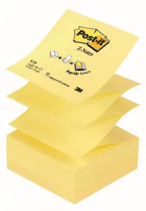 3M samolepicí bankovky žluté 100k 76mm x 76mm (R330)