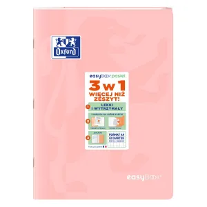 Sešit Oxford EASYBOOK PASTEL A4 60k. Kontrola 90g (400161237)