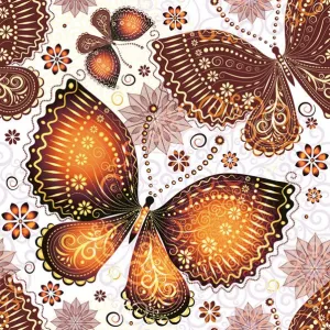 Ubrousky Pol-mak - mix 330 mm x 330 mm (Sd)