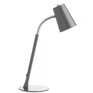 Kancelářská lampa Unilux Flexio 2.0 LED kovově šedá (400093692)