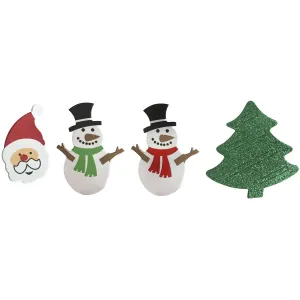 Vánoční samolepky Titanum Craft-Fun Series pěna