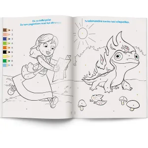 Ameet dětská kniha Doba ledová. Omalovánky podle kódu