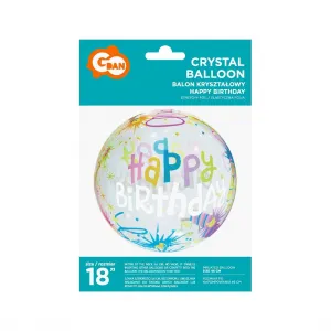 Godan 18 palcový fóliový balónek, hapy Birthday 18cal (KR-18HS)