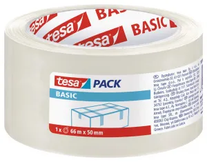 Tesa Základní balicí páska transparentní 50 mm 66 m (58570-00000-00)