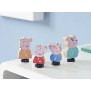 Tm Toys Prasátko Peppa dřevěná figurka 4 pack (PEP07207)