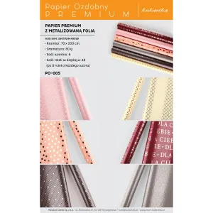 Dekorativní papír Passion Cards - mix 700 mm x 2000 mm (9058)