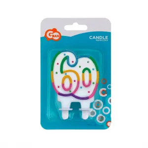 Godan narozeninová svíčka BIRTHDAY DREAMS (PF-SCK60)