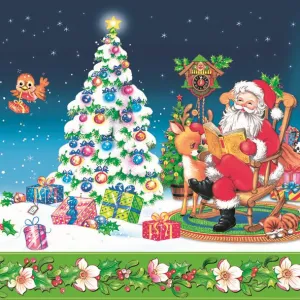 Ubrousky Pol-mak s hvězdičkou - mix 330 mm x 330 mm (Sd GW)