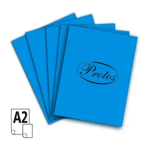 Protos list A2 modrý 20k 430mm x 610mm