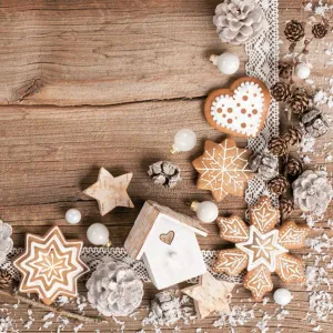 Vánoční ubrousky Pol-mak - mix 330 mm x 330 mm (SL GW)