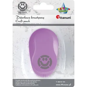 Titanum Craft-Fun Series 25mm dekorativní děrovač smajlíků (T-8810-54)