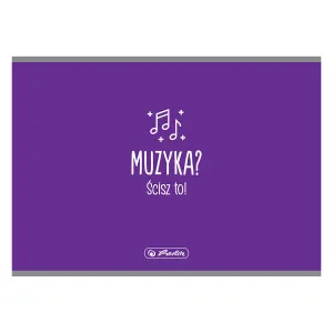 Zápisník Herlitz na noty A5 16k. 70g patka (9583493)