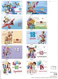 Pozvánka na 18. narozeniny Pol-Mak mix designů