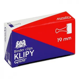 Klip Grand černý 19mm (110-1092)