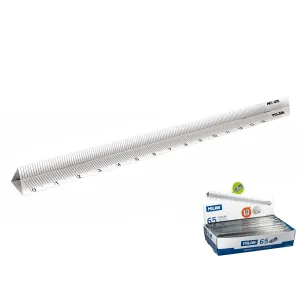 Plastové trojúhelníkové pravítko Milan 15 cm (351165)