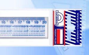 Plastové pravítko Grales 20 cm (L20T)