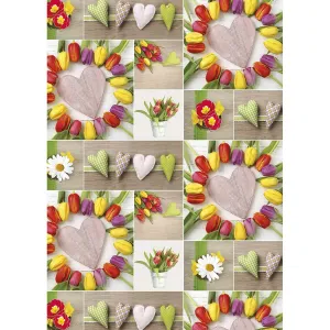 Dekorační papír Pol-mak - mix 700 mm x 1000 mm