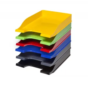 Zásuvka na dokumenty Bantex Colors - žlutá 250 mm x 330 mm x 55 mm (400050180)