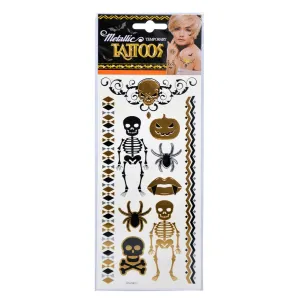 Arpex kostýmové doplňky metalické tetování (KO4603)