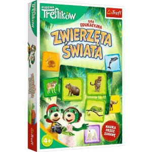 Vzdělávací hra Trefl Zvířata světa (02237)