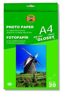 Fotografický papír Koh-I-Noor A4 200g 210 mm x 297 mm