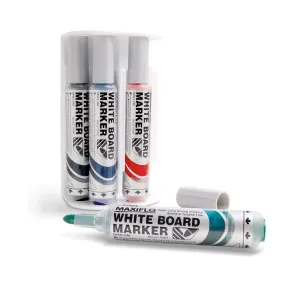 Popisovač Pentel pro suché stírání, mix 2,0-2,5 mm, kulatý hrot (MWL5M-4N-S)