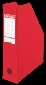 Vertikální box na dokumenty Esselte A4 - červený 72 mm x 318 mm x 242 mm (56003)