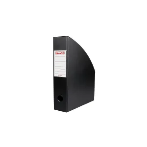 Biurfol vertikální kontejner na dokumenty A4 - černý 245 mm x 70 mm x 320 mm (SE-35-01)