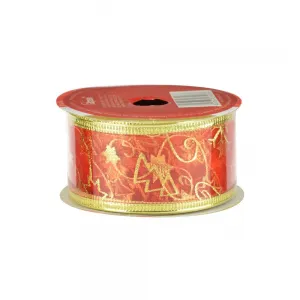 Červená stuha Arpex 38 mm 2,74 m (BN5120-CZE)