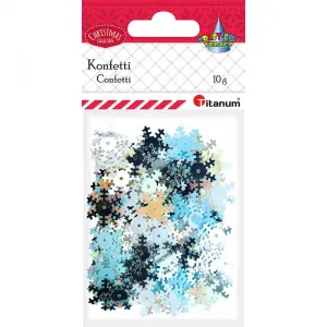 Titanum Craft-Fun Series konfety se sněhovými vločkami (363576)