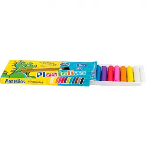 Tetis Plastelína mix 12 barev 15g (KP001-D)