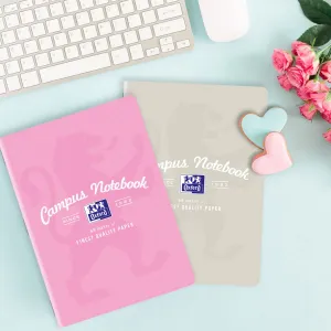 Oxford CAMPUS PASTEL notebook A4 60k. 90g kontrola 207 mm x 294 mm (400160108)
