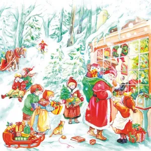 Vánoční ubrousky Pol-mak - mix 330 mm x 330 mm (SL GW)