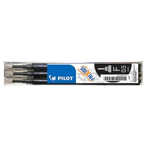 Náplň do pera Pilot Frixion, černá 0,25 mm (BLS-FRPS-B-S4)