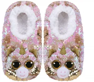 Ty Fashion Flitry pantofle Fantasia jednorožec velikost S (28-31) (TY95501)