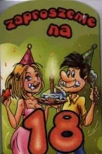 Pozvánka Agamis C6 (18. narozeniny)