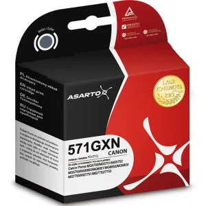 Alternativní inkoust (cartridge) Asarto Canon (AS-C571GXN)