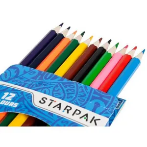 Starpak Hot Wheels pastelky 12 barev (337289)